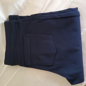 HUE Women's Dark Blue Leggings